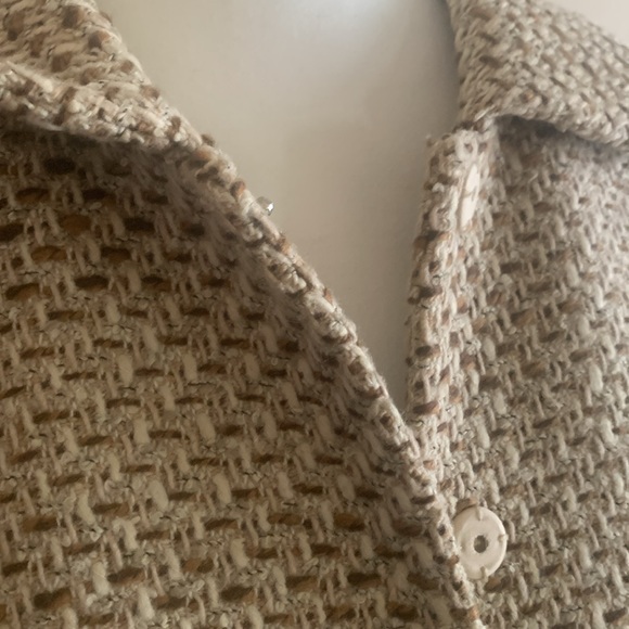 Ann Taylor LOFT tweed  jacket and matching skirt coordinated set - Picture 6 of 17